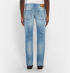 Valentino - Slim-Fit Washed-Denim Jeans - Blue