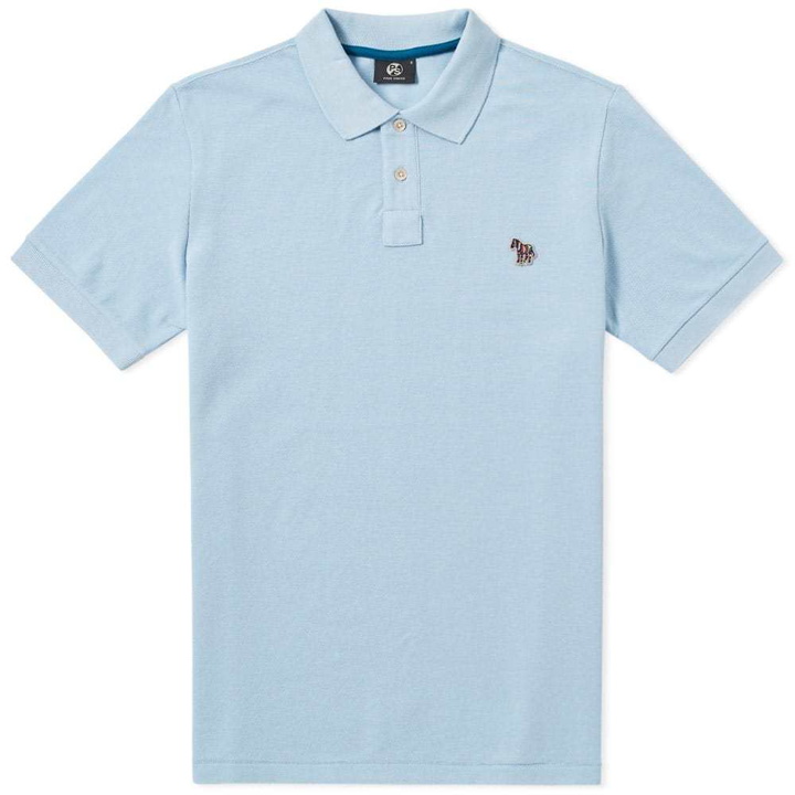 Photo: Paul Smith Regular Fit Zebra Polo Blue