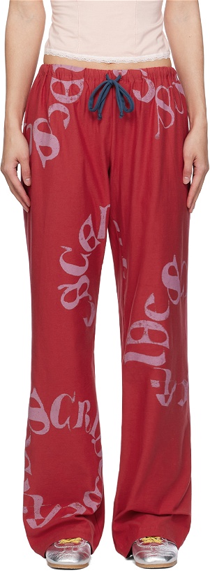 Photo: SC103 Red Courier Lounge Pants