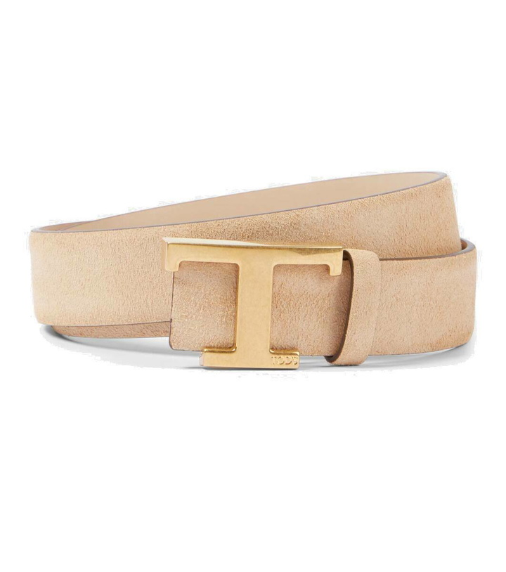 Photo: Tod's Suede belt