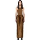 Toteme Brown Nonza Dress