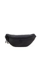 Diesel Belt bag in satin-touch fabric - Crossbody Bags Mens in Black
