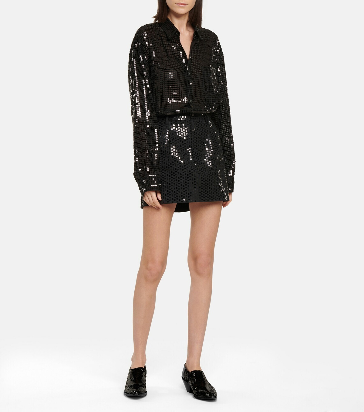 Junya Watanabe - Sequined ankle boots