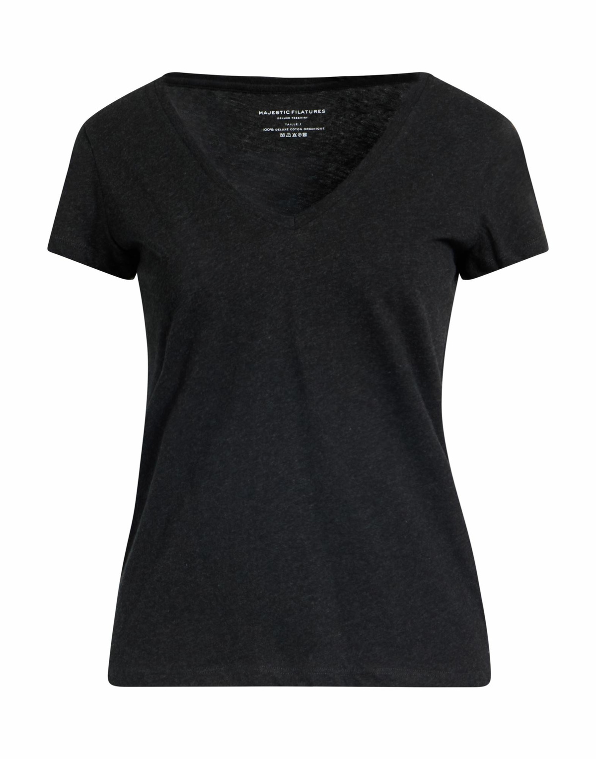 Majestic Filatures Womens T-shirt in Black