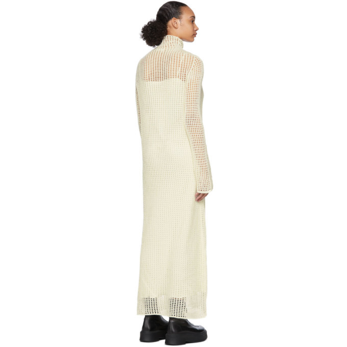 The Row Off White Knit Dieter Dress The Row