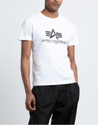 Alpha Industries Mens T-shirt in White