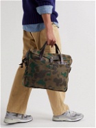 Filson - Original Leather-Trimmed Camouflage-Print Waxed Rugged Twill Briefcase