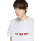 A.P.C. Grey New York T-Shirt