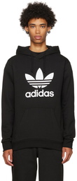 adidas Originals Black Adicolor Classics Trefoil Hoodie