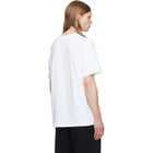 Casablanca White Airspray Short Sleeve T‑shirt