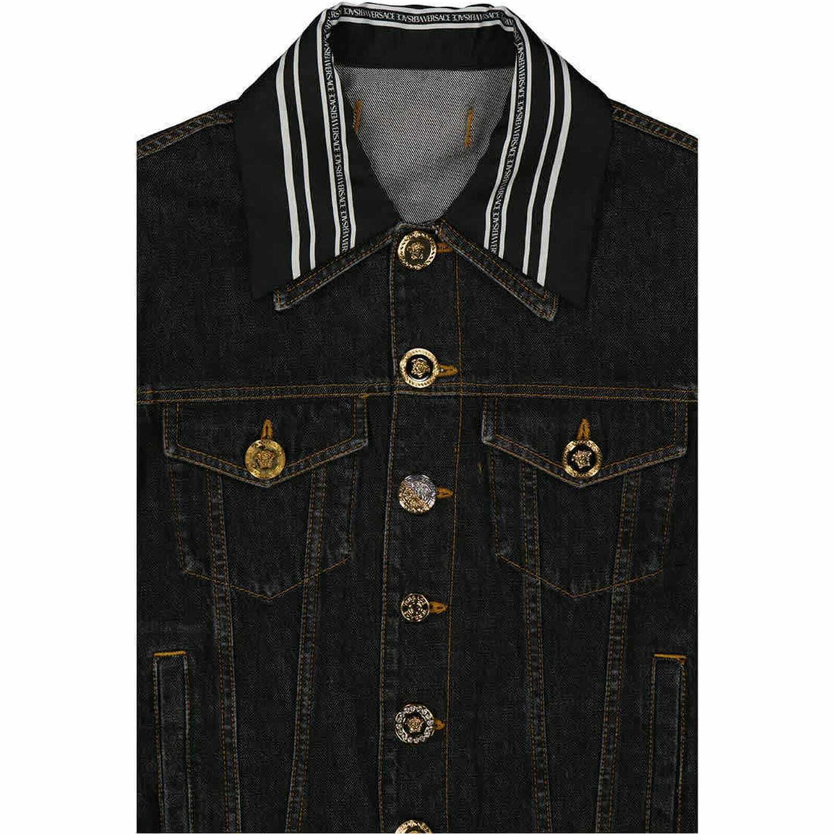 ベルサーチ　デニムジージャMedusa Denim Jacket Blue | VERSACE CA