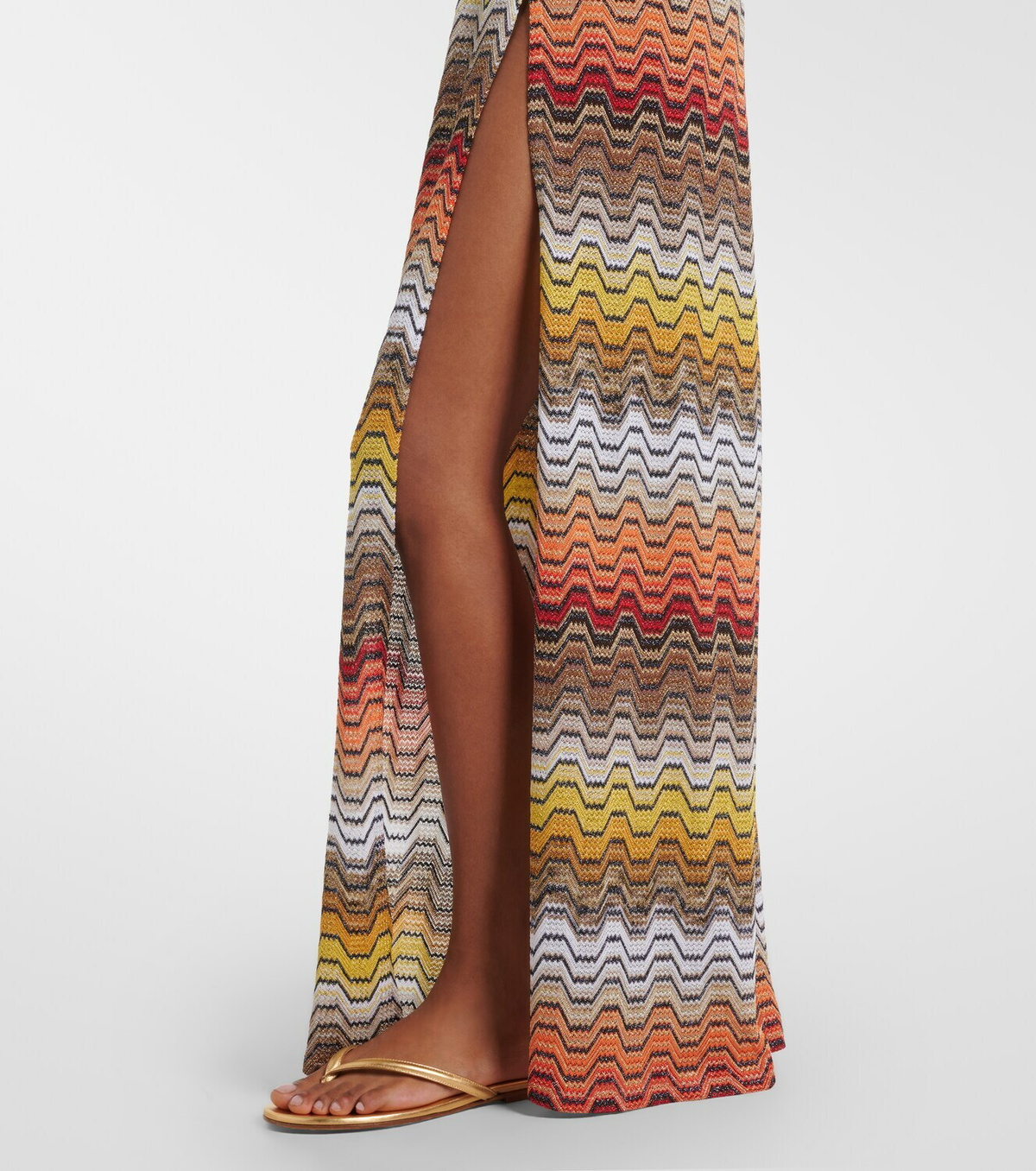 Missoni Wave lamé jumpsuit