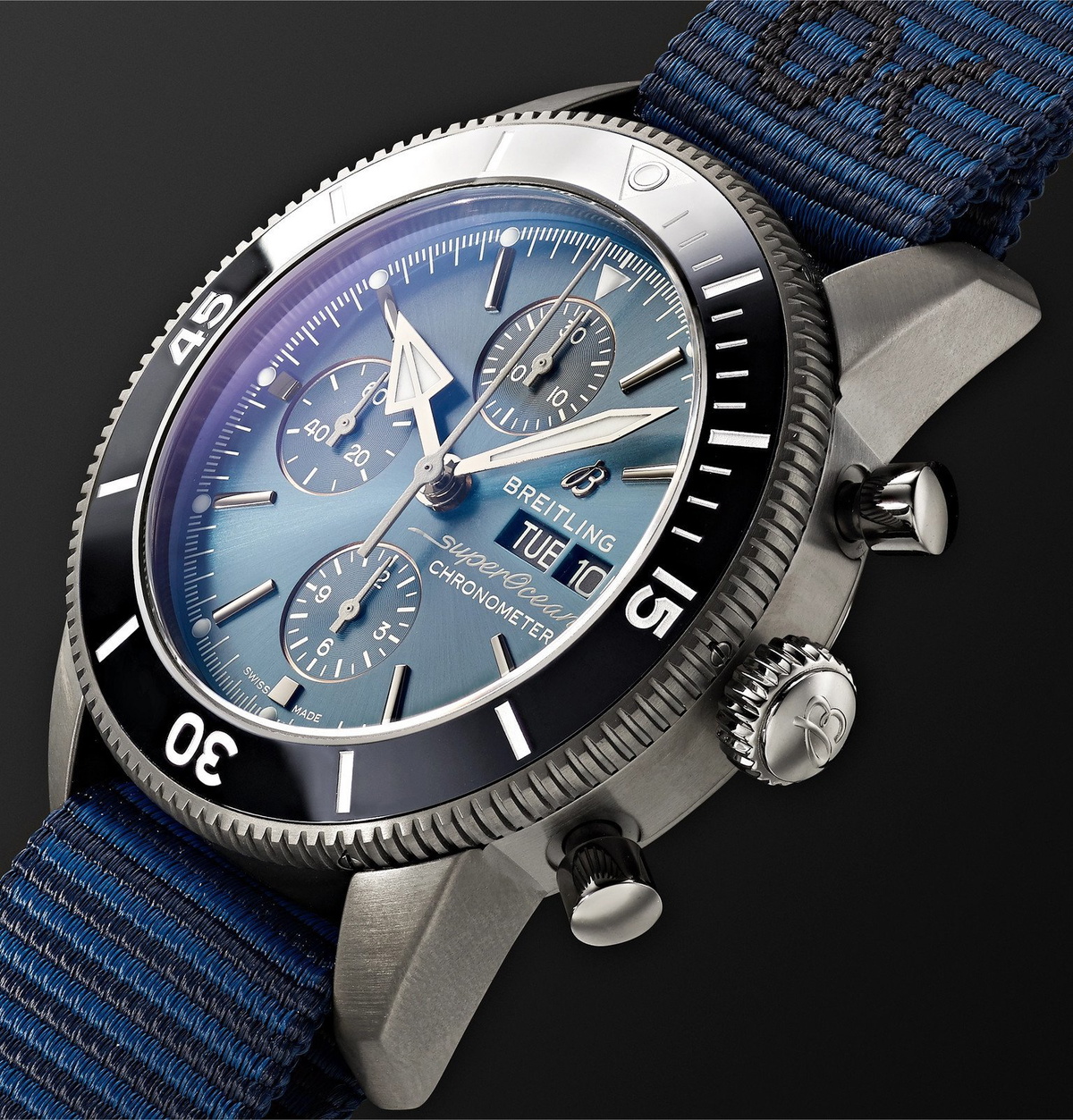 Breitling on sale superocean nato