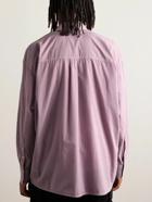 Our Legacy - Borrowed Button-Down Collar Cotton-Voile Shirt - Purple