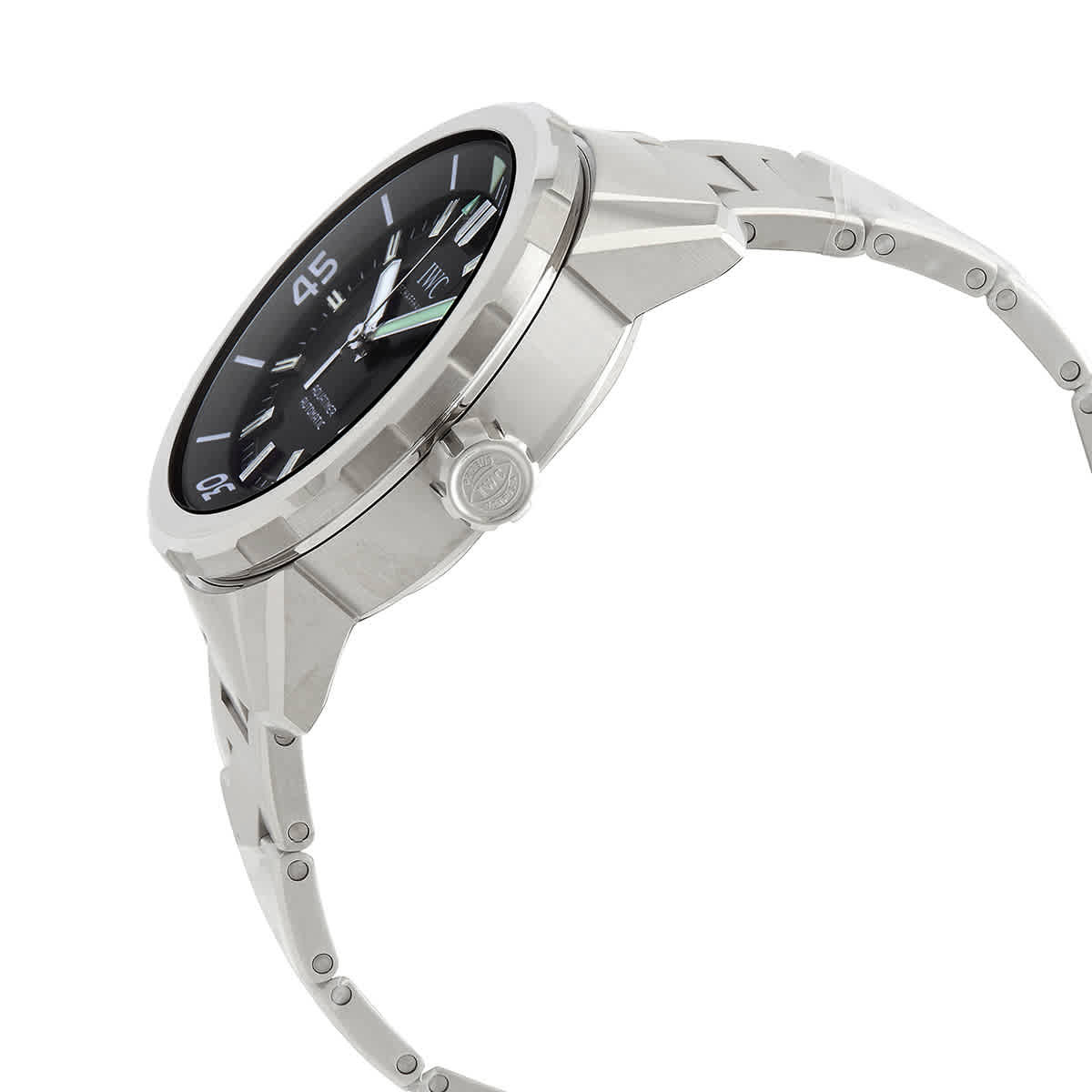 IWC Aquatimer Automatic 42mm Black Dial Mens Watch IW328803