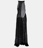 Roberta Einer Halterneck cotton gown
