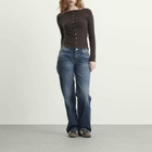 Peachy Den Women's Kitt Cardigan in Leopard Print