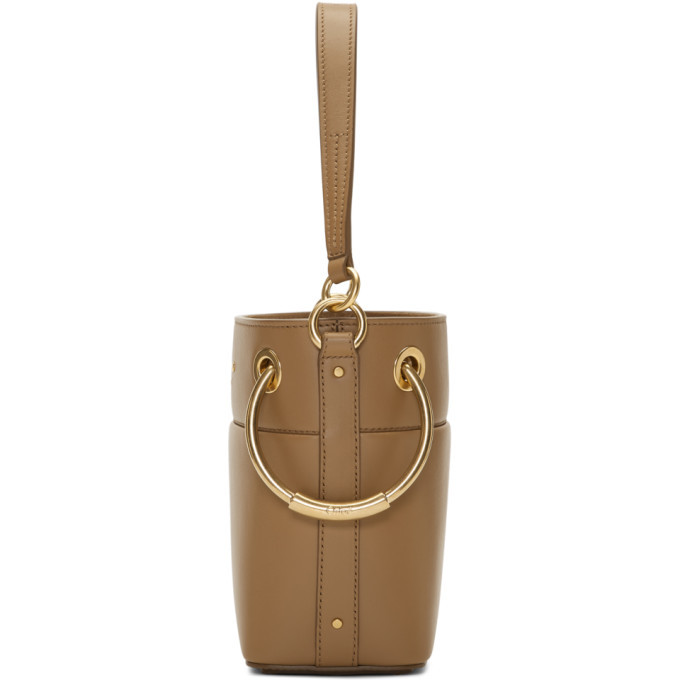 Small roy discount leather bucket bag