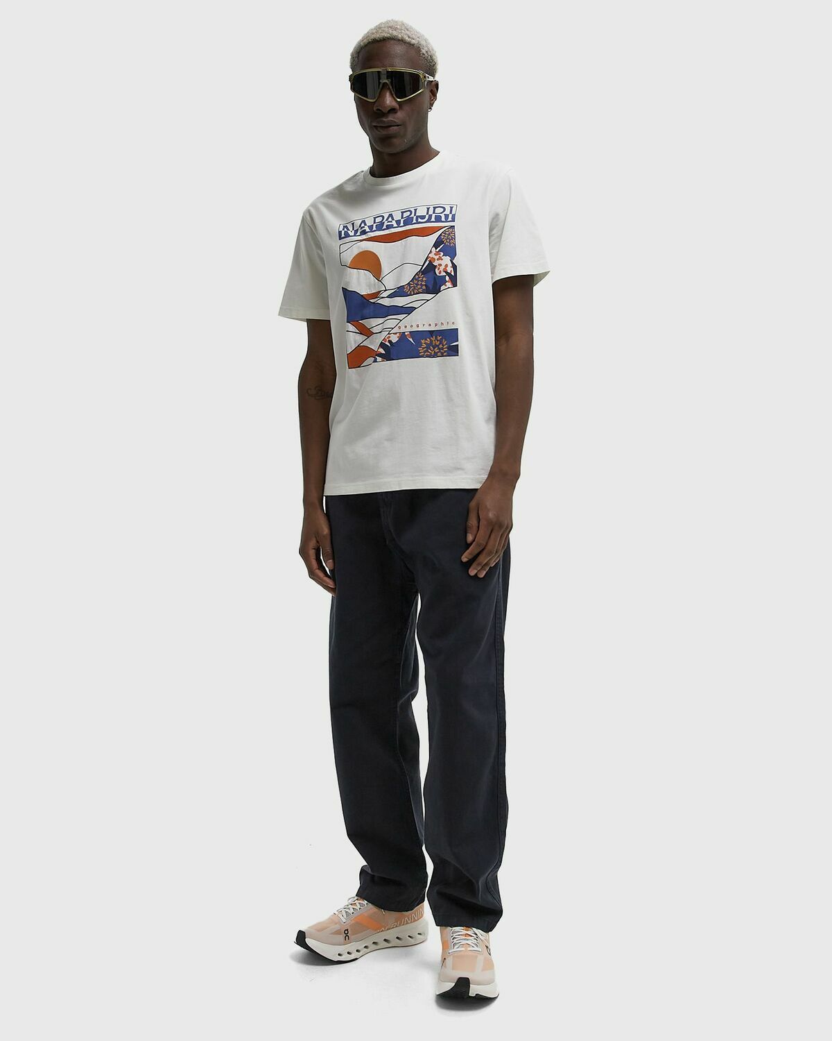 Napapijri S-VALDOR SS TEE White Mens Shortsleefe