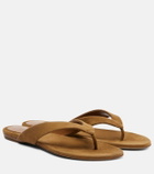 Le Monde Béryl Suede thong sandals