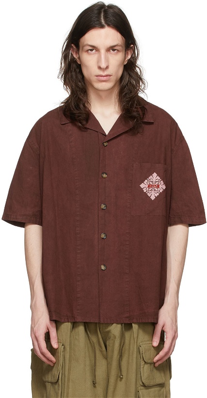 Photo: ADISH Burgundy Cotton Shirt