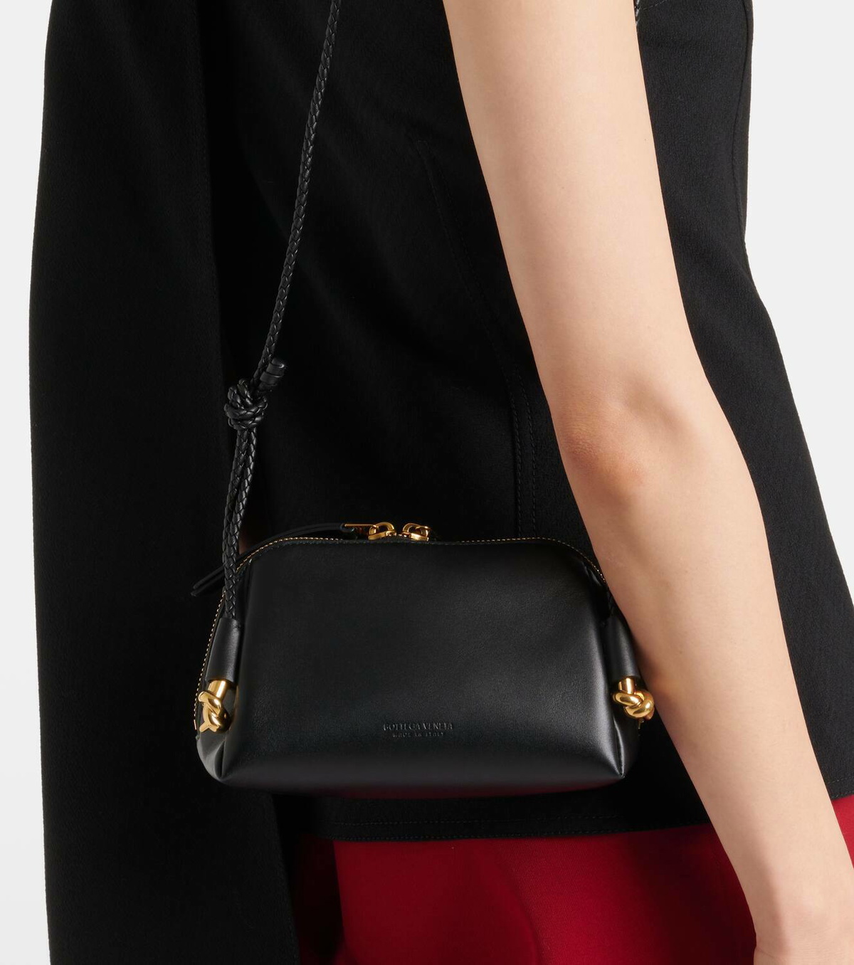 Bottega Veneta Concert Knot Mini leather pouch Bottega Veneta