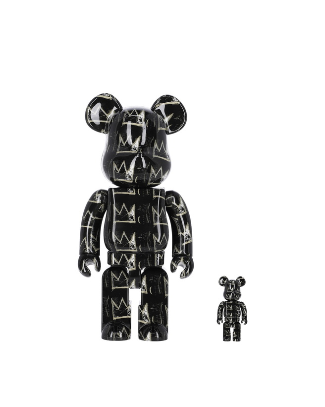 Photo: Medicom 100% + 400% Jean Michel Basquiat #8 Be@Rbrick