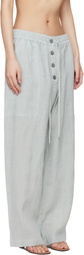 Studio Nicholson Green Attis Trousers
