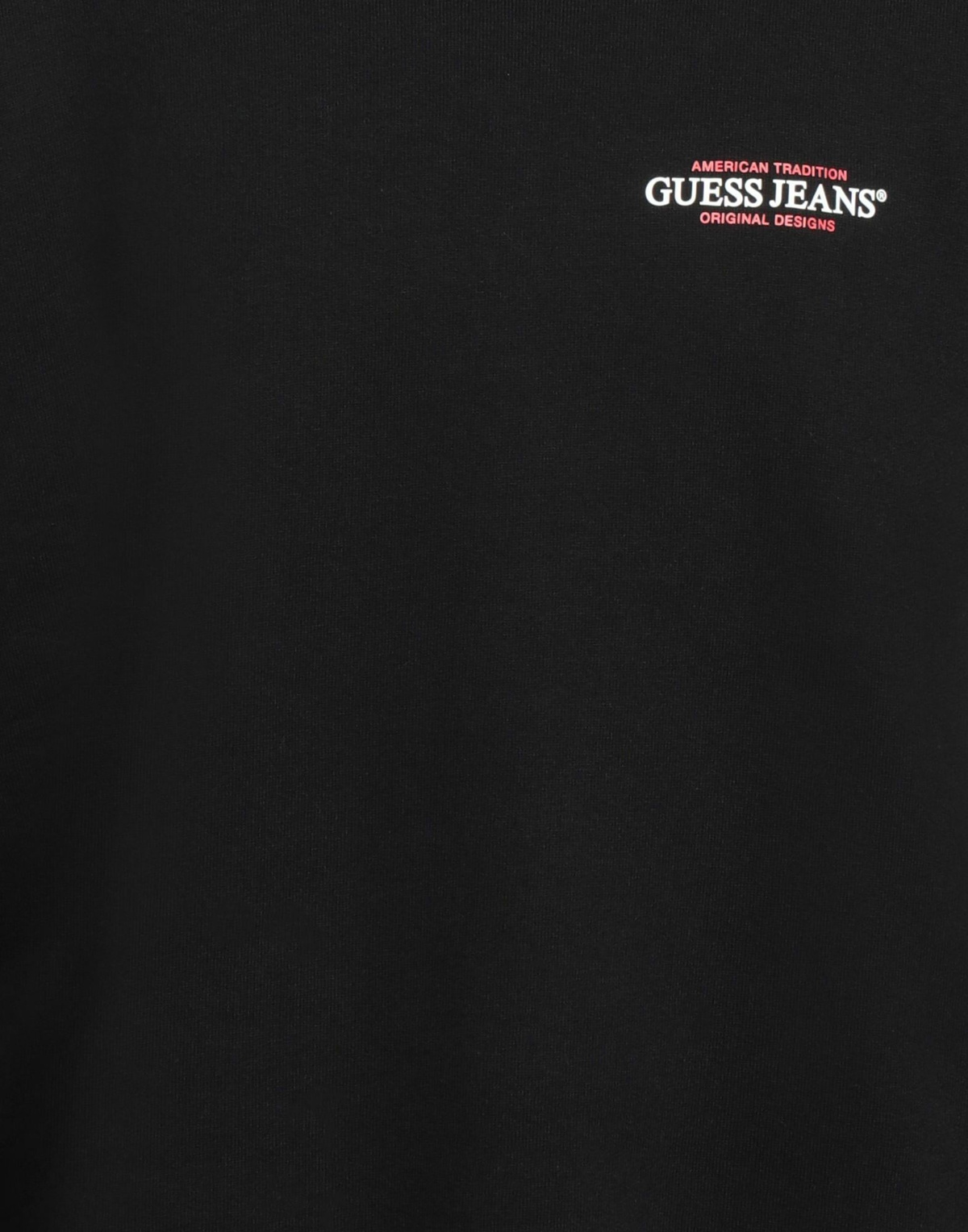 Guess Jeans Mens Sweatshirt in Black