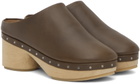 Lauren Manoogian Brown Studio Clogs