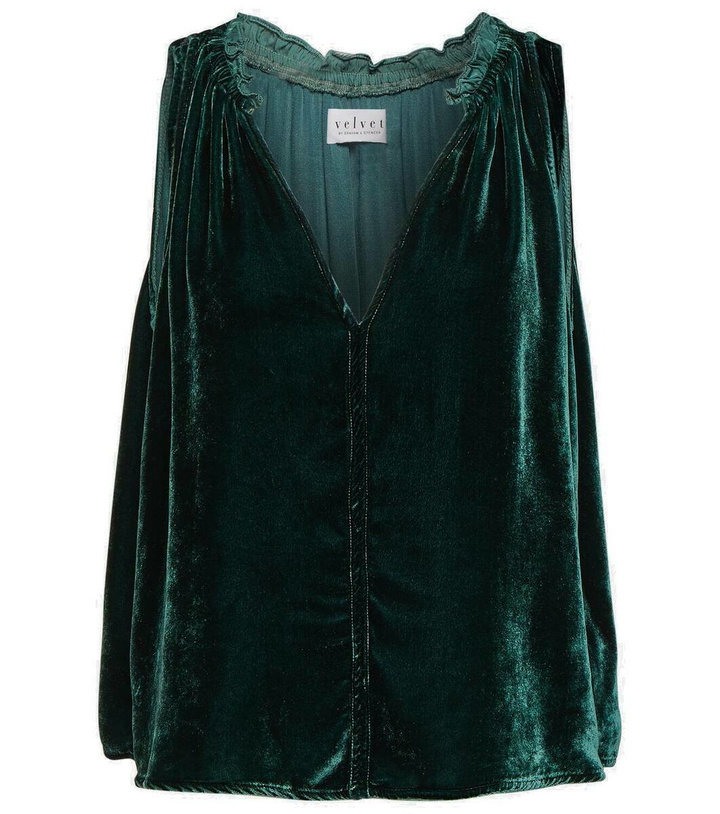 Photo: Velvet Prima velvet tank top