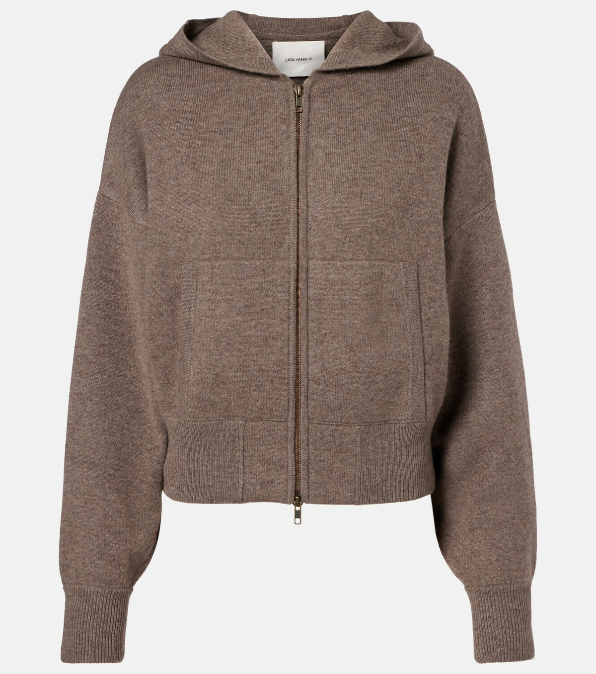 Lisa Yang Lilia cashmere zip-up hoodie