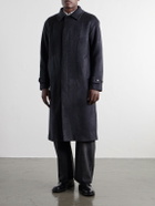 NN07 - Gibson 80040 Brushed Wool-Blend Flannel Coat - Gray
