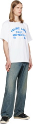 Helmut Lang White Varsity T-shirt