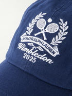 Polo Ralph Lauren - Wimbledon Logo-Embroidered Cotton-Twill Baseball Cap