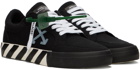 Off-White Black Low Vulcanized Sneakers