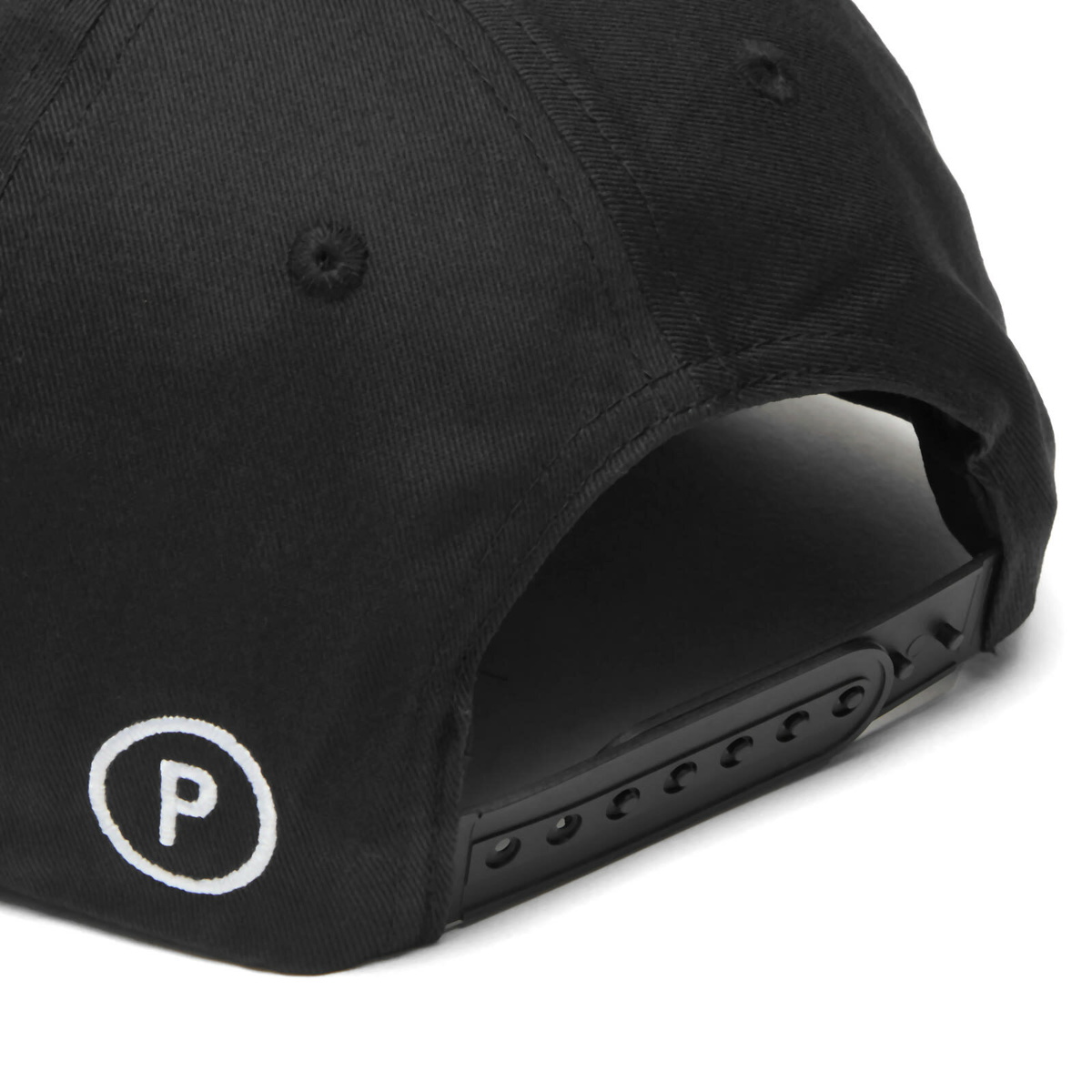 Picante Men's Senna Crew Cap in Washed Black 