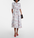 Emilia Wickstead Khloe printed wool midi dress