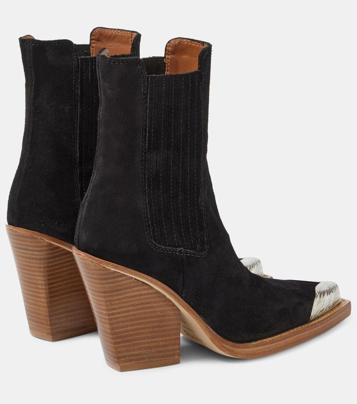 Texas Suede Ankle Boots スエード アンクルブーツ Paris Texas Dallas embellished suede ankle boots Paris Texas