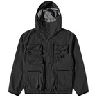 F/CE. Men's Waterproof Festival Parka Jacket in Black