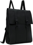 RAINS Black Mini MSN Backpack