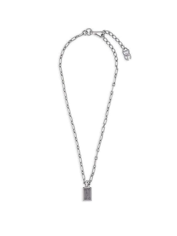 Photo: Dolce & Gabbana   Necklace Silver   Mens