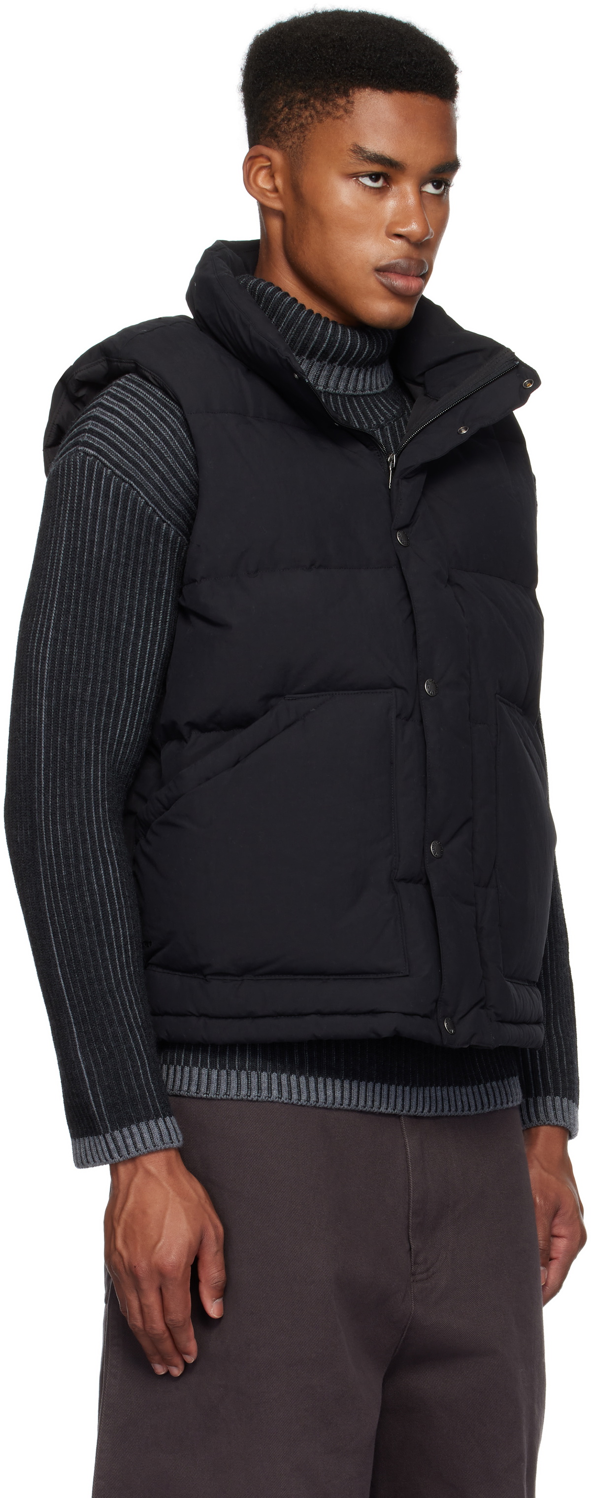 The North factory Face down vest black