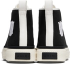 AMIRI Black & White MA Court Hi Sneakers