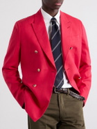 Drake's - 7cm Striped Silk Tie