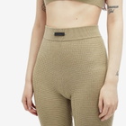Fear of God ESSENTIALS Women's Waffle Leggings in Desert Sand
