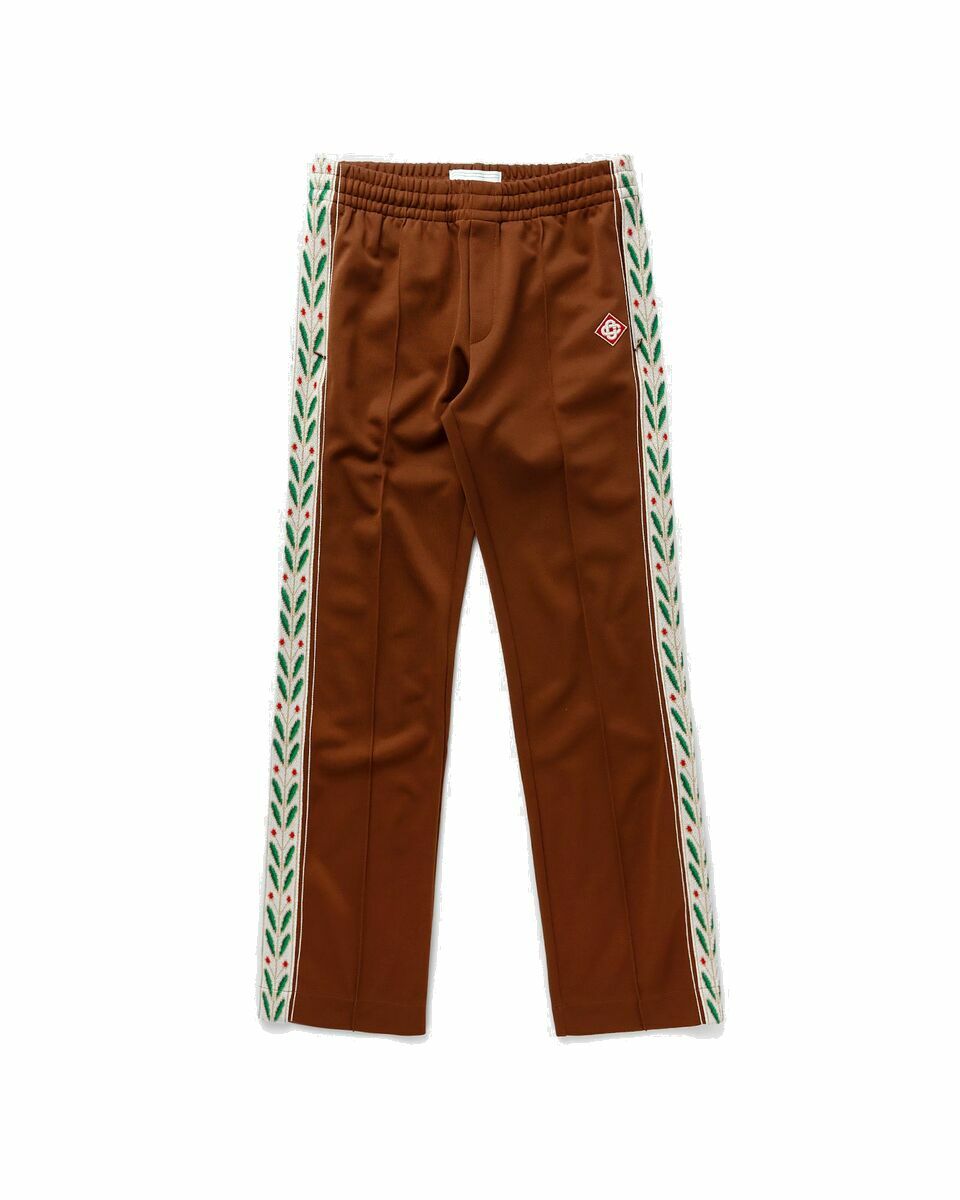 Photo: Casablanca Laurel Track Pant Brown - Mens - Track Pants