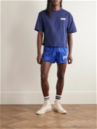 Y,IWO - Quad Printed Jersey Shorts - Blue