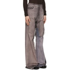 Rick Owens Pink Tower Bolan Bootcut Jeans