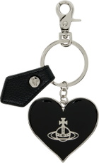 Vivienne Westwood Mirror Heart Orb Keychain